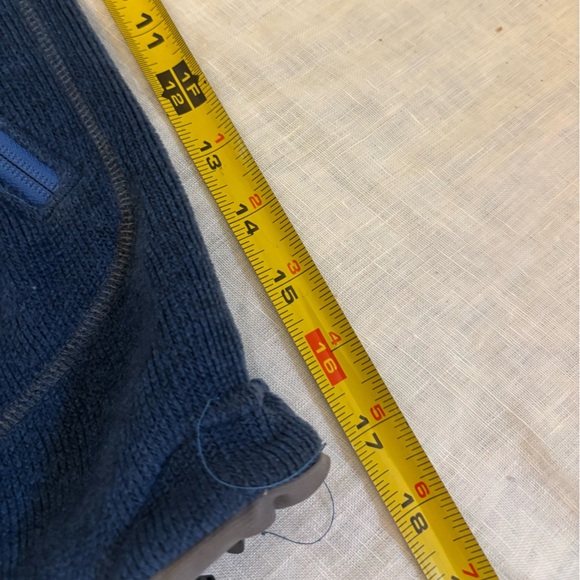 Mountain Hardwear Fleece Zip Up Large Vintage Blue Mens XL - Picture 7 of 7